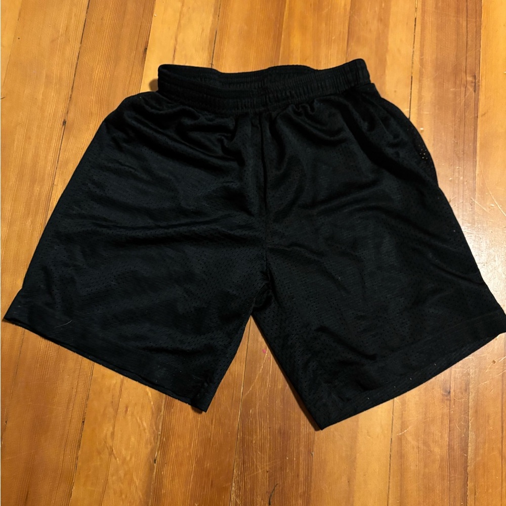 Youth Medium (Boys) Black Mesh basketball shorts Sporttek